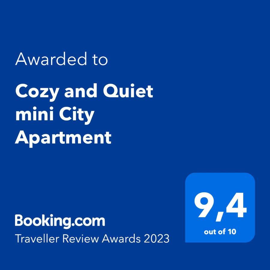 Cozy And Quiet Mini City Apartment Tríkala Exterior foto
